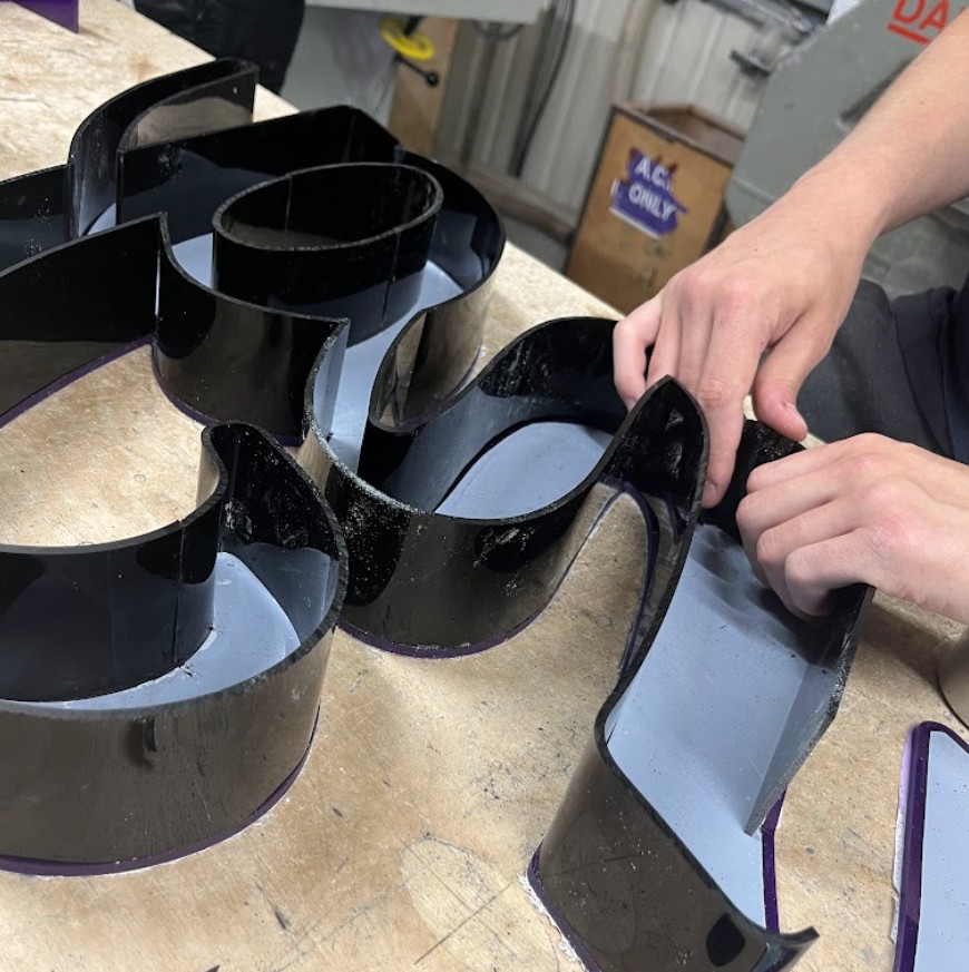 Producing Rods Signages Trade Signage Manufacturer Manchester | Sign Trays & Built-Up Letters ...